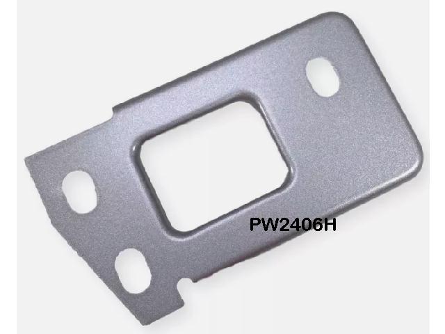 Hood LATCH catch plate Retainer: 57 Chev
